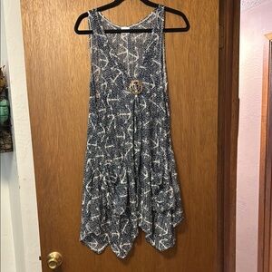 Authentic Mexican Anchor Beach Cover up with Pockets